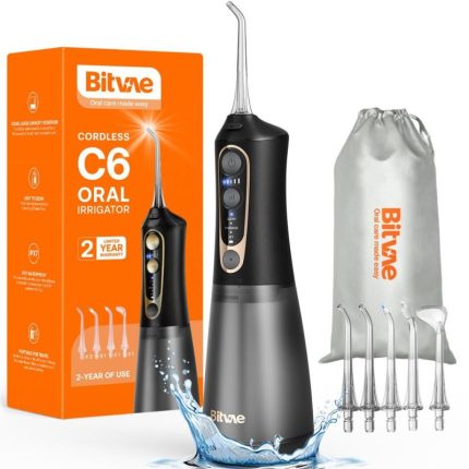 Bitvae C6 Electric Flosser for Strong Healthy Teeth