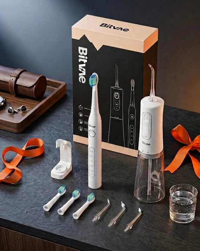 Bitvae C2 D2 Oral Care Irrigator and Electric Toothbrush Bitvae C2 D2 Oral Care Irrigator and Electric Toothbrush
